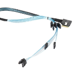 Supermicro CBL-SAST-0827 Serial Attached SCSI (SAS)-kabel 0,7 m Zwart