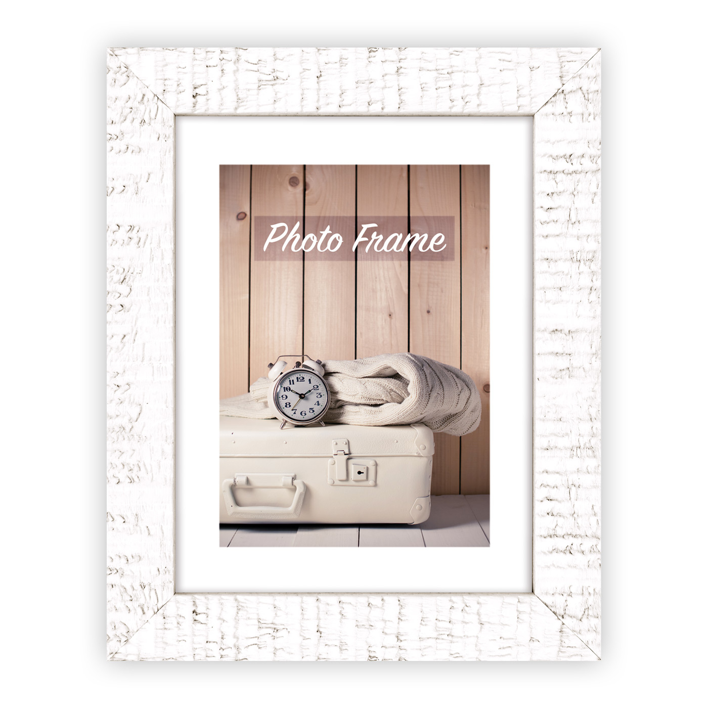 Image of ZEP Coventry - Wood - White - Single picture frame - Table - Wall...
