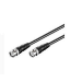 Microconnect 50423 coaxial cable 1 m BNC Black