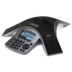 Poly SoundStation IP5000 (SIP) conference phone. 802.3af Power over Ethernet. Includes 25ft/7.6m Cat5  Ethernet cable.  Does