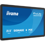 iiyama ProLite S2225AS-B1P Digital signage flat panel 54.6 cm (21.5") LCD Wi-Fi 500 cd/m² Full HD Black Built-in processor Android 24/7