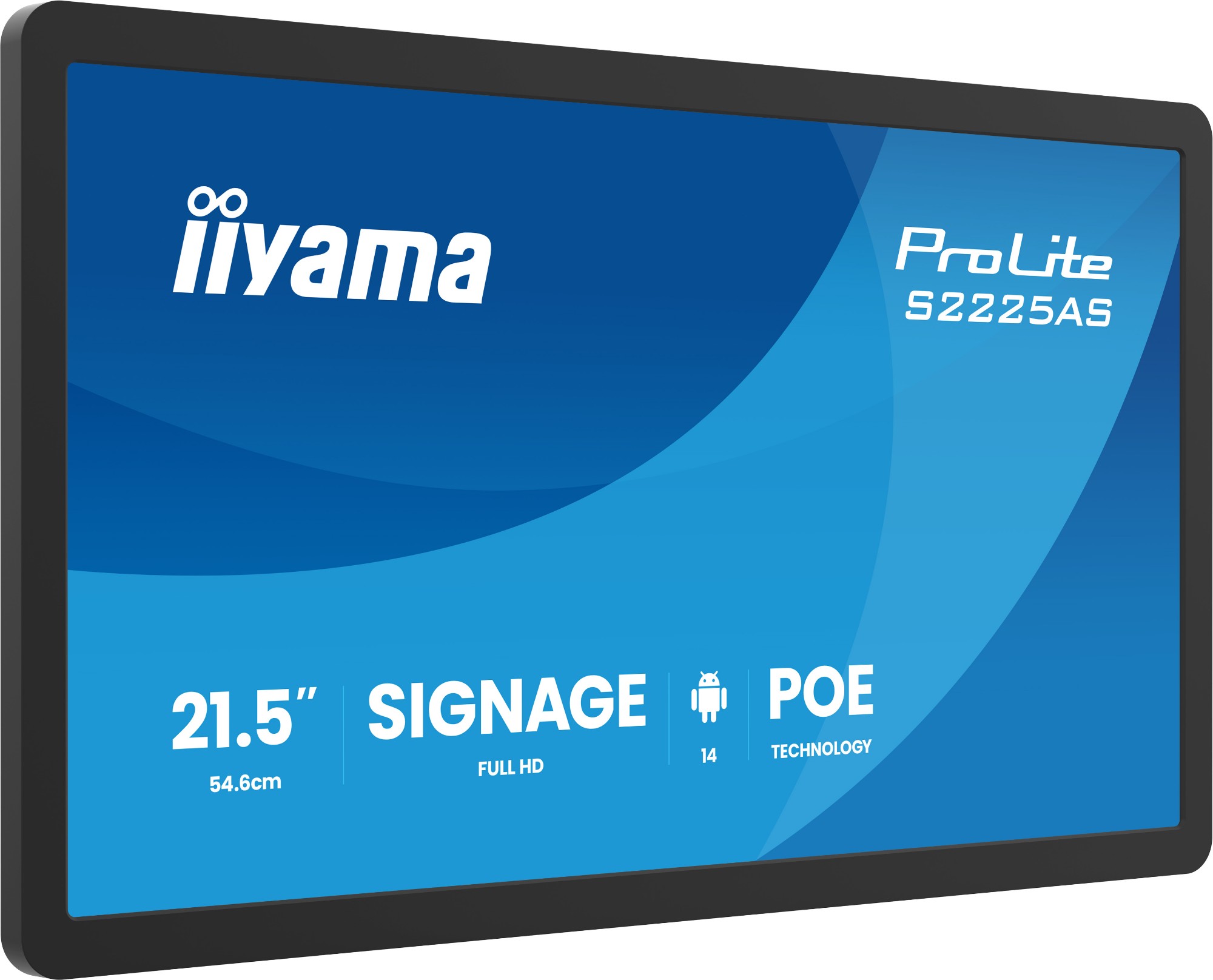 iiyama ProLite S2225AS-B1P Digital signage flat panel 54.6 cm (21.5&qu
