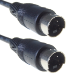 connektgear 15m S-Video SVHS 4 pin mini DIN M/M S-video cable S-Video (4-pin) Black