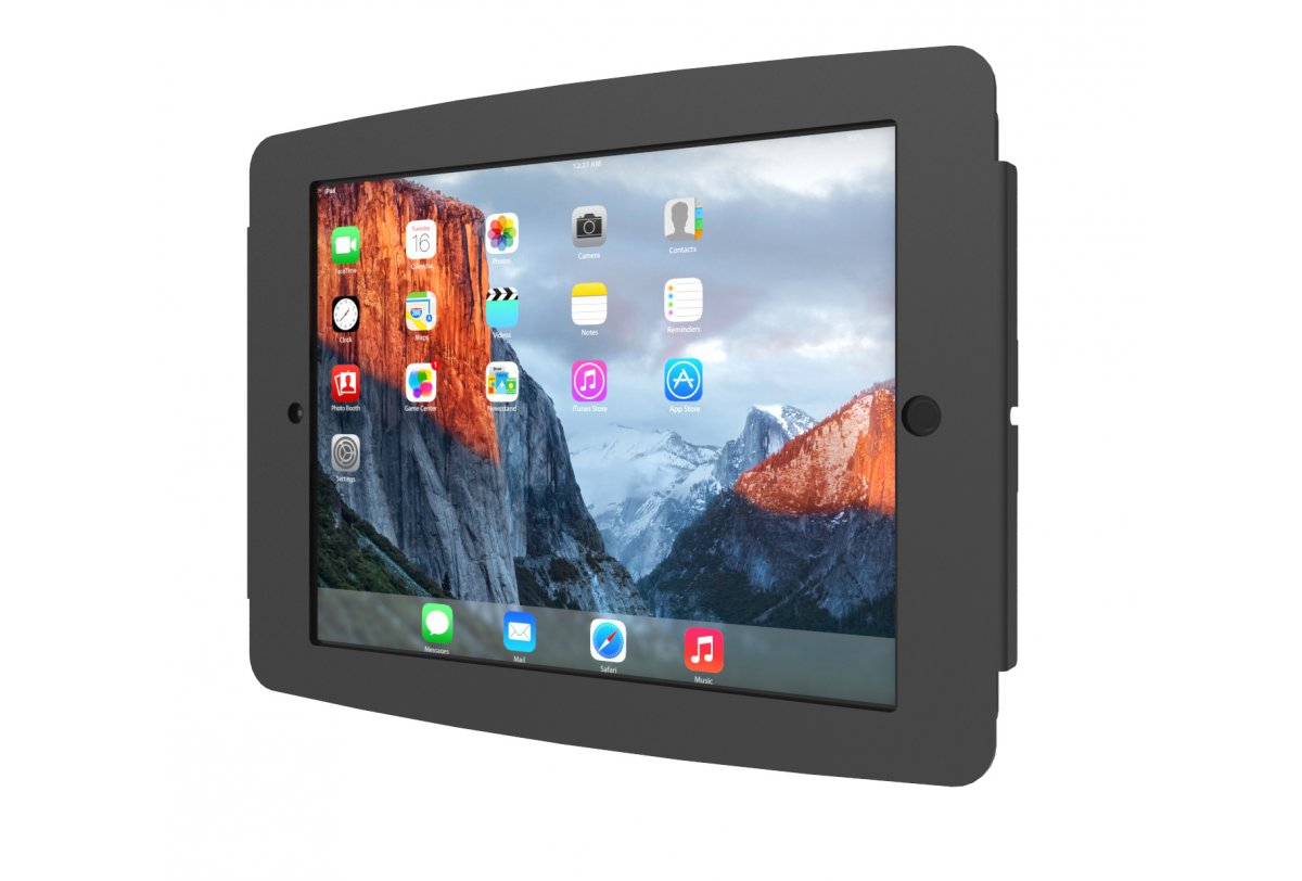 Image of Compulocks iPad Pro 12.9" (3-6th Gen) Space Enclosure Wall Mount Black