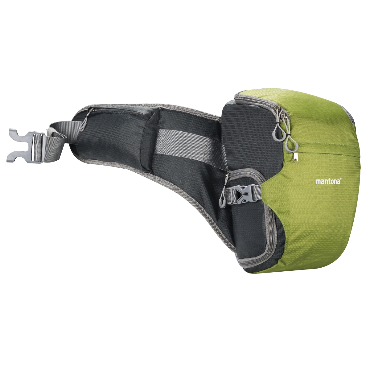 Image of Mantona 20584 camera case Beltpack case Green, Grey
