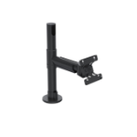 Ergonomic Solutions SpacePole Arc VESA 75/100 Mount with 200mm Swingarm. White