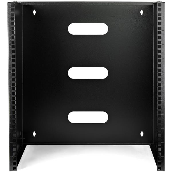 StarTech.com Wall-Mount Bracket for Shallow Rack-Mount Equipment - Solid Steel - 12U
