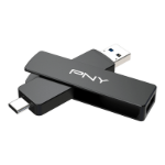 PNY DUO LINK V3 USB flash drive 1 TB USB Type-A / USB Type-C 3.2 Gen 1 (3.1 Gen 1) Black