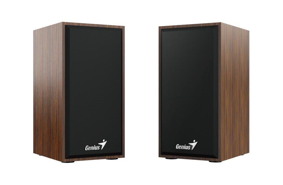 Image of Genius Computer Technology SP-HF180 2-way Black, Wood Wired 6 W