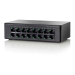 Cisco SF100D-16P Unmanaged Power over Ethernet (PoE) Black