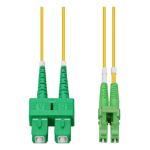 AddOn Networks ADD-ASC-ALC-5M9SMF InfiniBand/fibre optic cable 5 m OFNR Green, Yellow