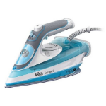 Braun TexStyle 5 SI 5006 BL Dry & Steam iron Ceramic soleplate 2600 W Blue, Grey, White
