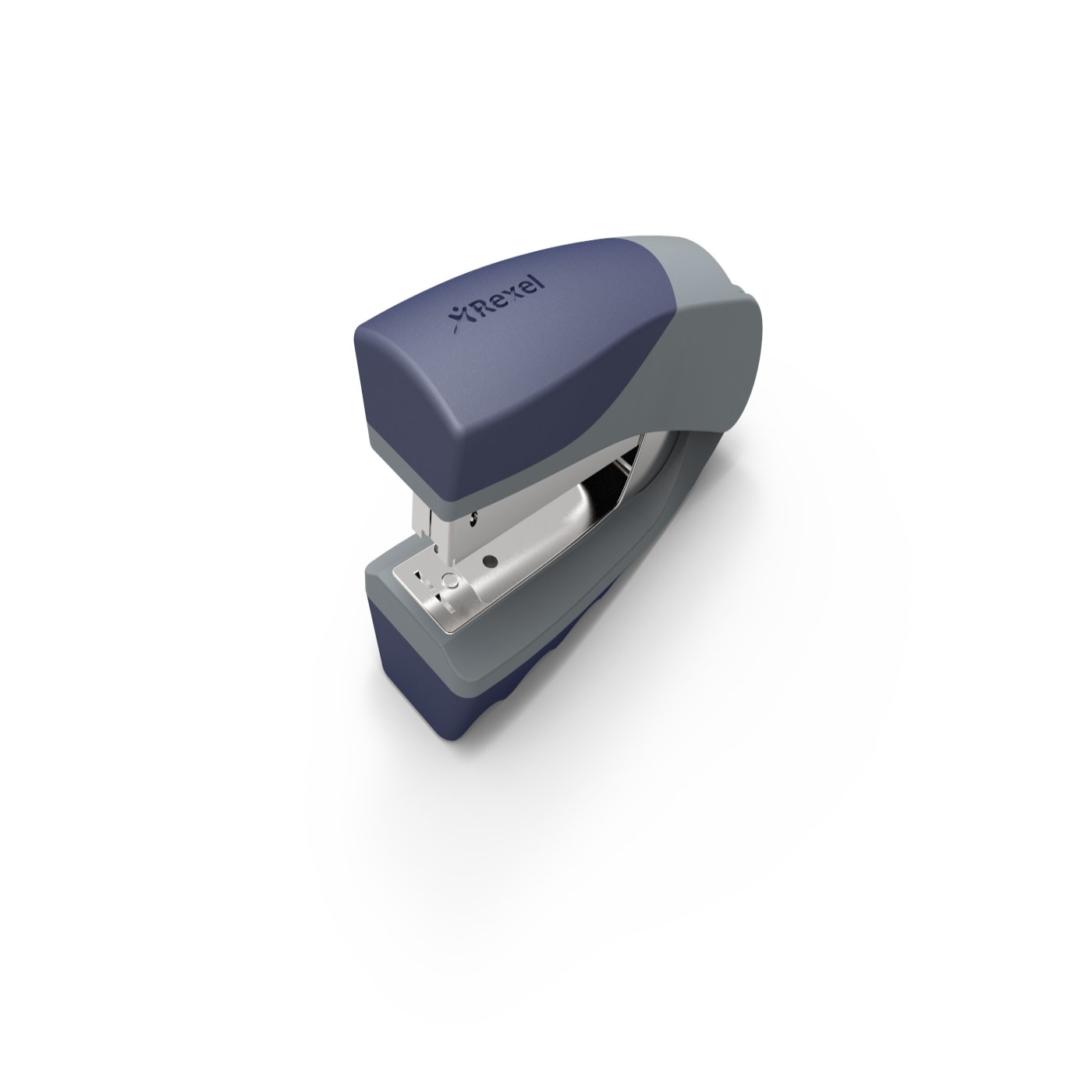 Image of Rexel Centor Half Strip Stapler Silver/Blue