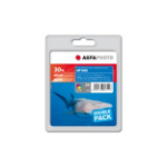 AgfaPhoto APHP343CDUO inktcartridge 2 stuk(s) Cyaan, Magenta, Geel