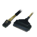 Lindy Internal SATA & SAS Cable SATA cable 1 m Black