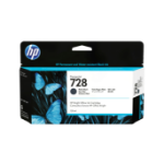 HP 3WX25A/728 Ink cartridge black matt 130ml for HP DesignJet T 830