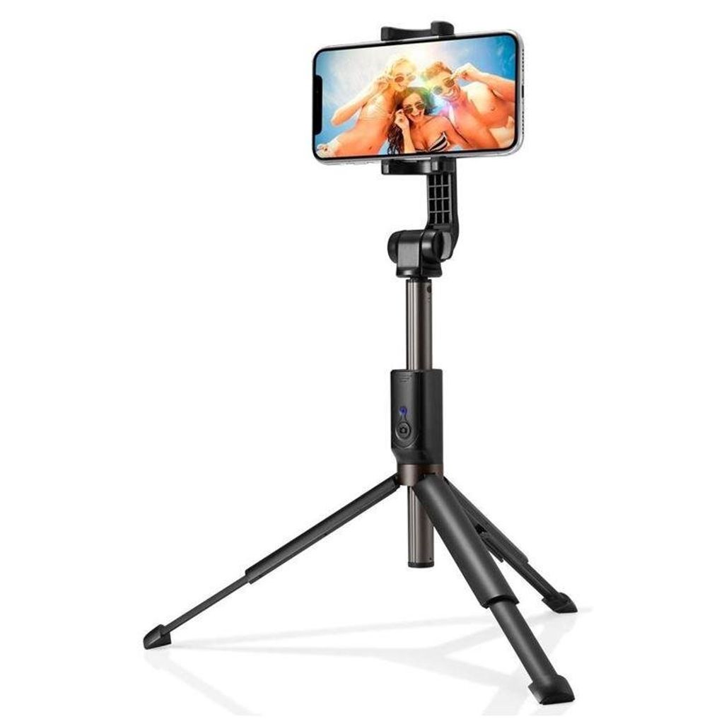 EU Product - S540W Wireless Selfie Stick / Tripod, 77cm - Black thumbnail