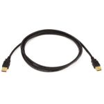 Monoprice 5443 USB cable USB 2.0 70.9" (1.8 m) USB A Black