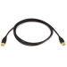 Monoprice 5443 USB cable USB 2.0 70.9" (1.8 m) USB A Black