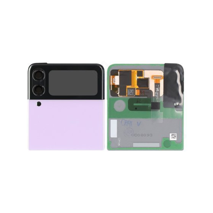 EU Product - Galaxy Z Flip 3 5G Back Cover with Window Glass Lavender thumbnail