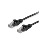 Equip Cat.6 U/UTP Patch Cable, 0.15m, Black