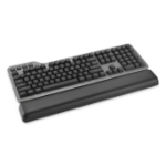 Kensington MK7500F QuietType Pro keyboard Home/Office USB + RF Wireless + Bluetooth QWERTY US English Aluminum, Black