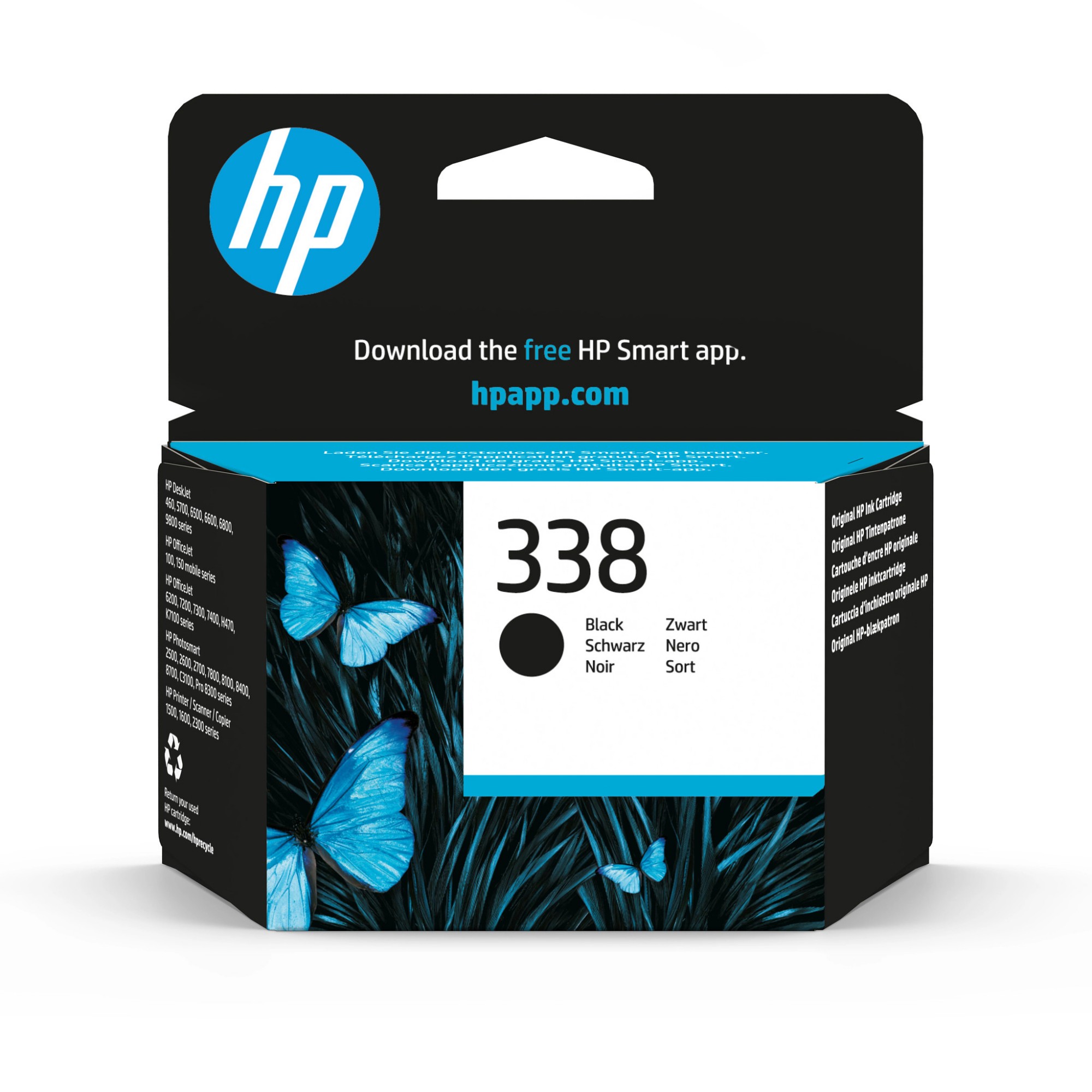 HP C8765EE/338 Printhead cartridge black. 480 pages ISO/IEC 24711 11ml