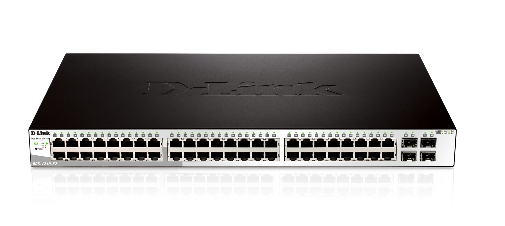 Image of D-Link DGS-1210-52 network switch Managed L2 Gigabit Ethernet...
