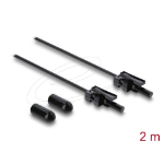 DeLOCK 91037 glasvezeladapter 1 stuk(s) Zwart, Grijs