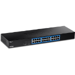 Trendnet TEG-S25 network switch Gigabit Ethernet (10/100/1000) Black