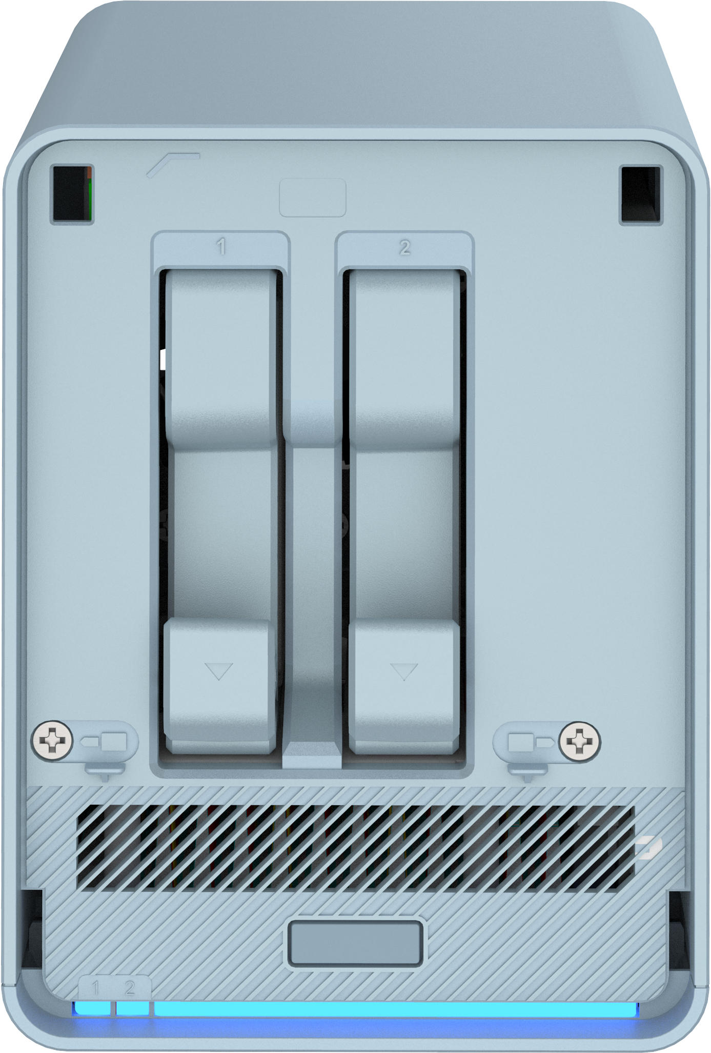 Image of QNAP QMiroPlus-201W NAS Desktop Ethernet LAN Blue J4125