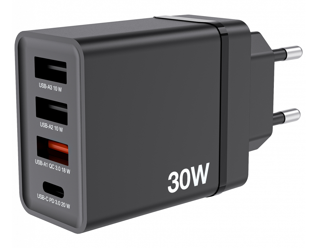 Verbatim 49700 mobile device charger Universal Black AC Fast charging