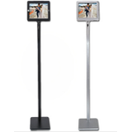 JLC Enclosed Tablet Floor Stand - Black