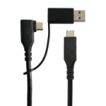 Microconnect USB3.1CC1MDE USB cable 1 m USB 3.2 Gen 1 (3.1 Gen 1) USB C Black