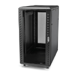 StarTech.com RK1836BKF rack cabinet 18U Freestanding rack Black