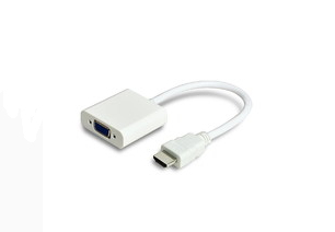 Microconnect HDMI - VGA, M-F 0.15 m HDMI Type A (Standard) VGA (D-Sub) White