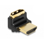 DeLOCK 60017 tussenstuk voor kabels HDMI Zwart