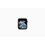 Apple Watch SE OLED 44 mm Digital 324 x 394 pixels Touchscreen Silver Wi-Fi GPS (satellite)