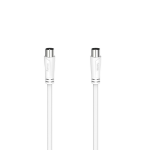 Hama 00205046 coaxial cable 3 m White