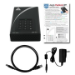 Apricorn Aegis Padlock DT FIPS USB3.0 2TB external hard drive USB Type-B 3.2 Gen 1 (3.1 Gen 1) Black