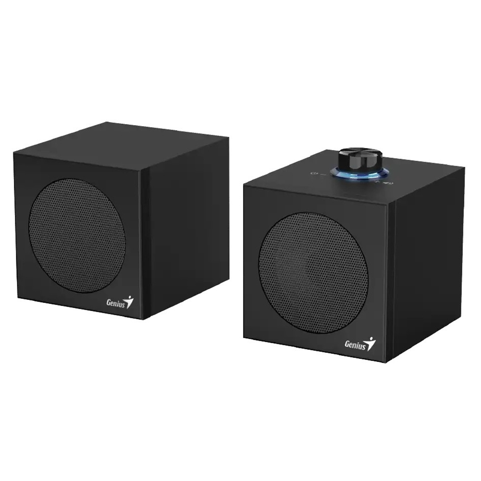 Genius Computer Technology SP-HF300U, 4W RMS, USB Audio Speakers, USB-A & USB-C, Compatible with Windows, macOS, and Chrome OS devices