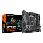 GIGABYTE B760M GAMING X DDR4 Motherboard - Supports Intel Core 14th Gen CPUs, 8+1+1 Phases Digital VRM, up to 5333MHz DDR4 (OC), 2xPCIe 4.0 M.2, 2.5GbE LAN, USB 3.2 Gen2