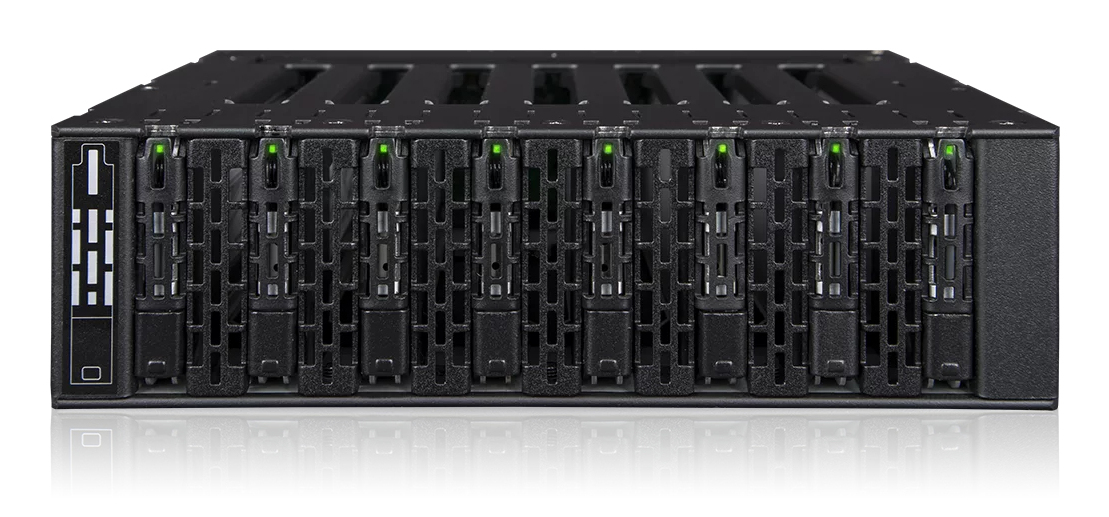 Icy Dock ToughArmor MB873MP-B V2 SSD enclosure Black 5.25"