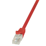 LogiLink 2m Cat.5e U/UTP networking cable Red Cat5e U/UTP (UTP)