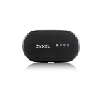 Zyxel WAH7601 wireless router Single-band (2.4 GHz) 4G Black