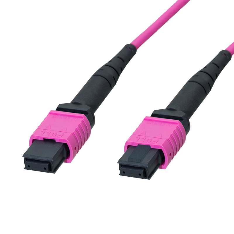 LogiLink MPO Patch Cord 12 cores OM4. MPO/PC F/F. Type B. 20 m