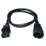 Zebra CS-CAB-NA-IEC-L power cable Black 0.97 m C13 coupler C14 coupler