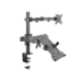 Equip 13"-32" Articulating Dual Arm Monitor Laptop Desk Mount Bracket