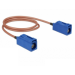 DeLOCK 89667 coaxial cable RG-316 0.5 m FAKRA C Blue, Brown