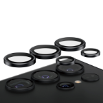 PanzerGlass ® Hoops® Camera Lens Protector Black Samsung Galaxy S24 Ultra Doorzichtige schermbeschermer 1 stuk(s)